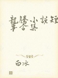 龙腾小说短篇故事合集