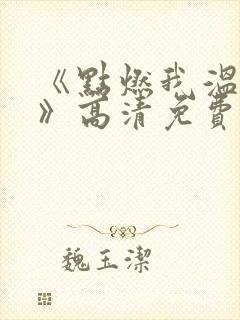 《点燃我温暖你》高清免费观看完整