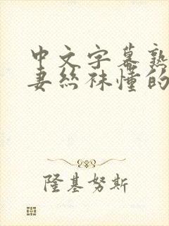 中文字幕熟女人妻丝袜懂的封面