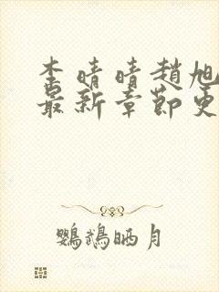 李晴晴赵旭小说最新章节更新免费阅读