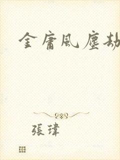 金庸风尘劫封面