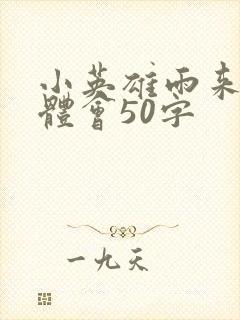 小英雄雨来心得体会50字