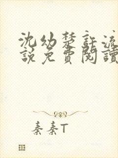 沈幼楚许流年小说免费阅读最新章节封面