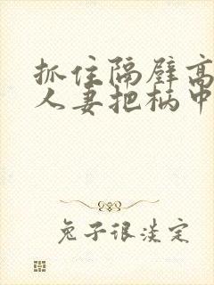 抓住隔壁高傲美人妻把柄中出