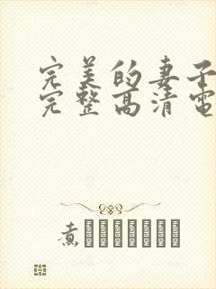 完美的妻子免费完整高清电视剧在线看