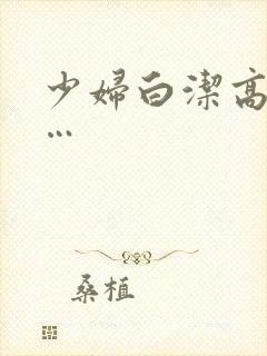 少妇白洁高义……