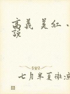 高义 美红 小说