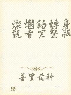 灿烂的转身免费观看完整版高清