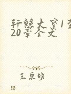 轩辕大宝1至720章全文