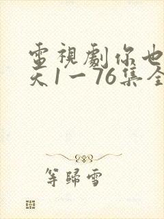 电视剧你也有今天1一76集全集免费观看
