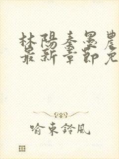 林阳秦墨农小说最新章节免费阅读