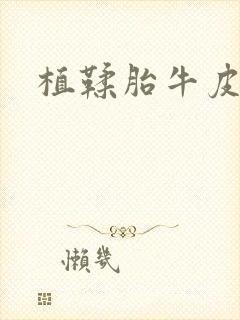 植鞣胎牛皮封面