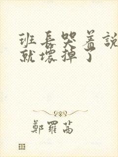 班长哭着说再c就坏掉了封面