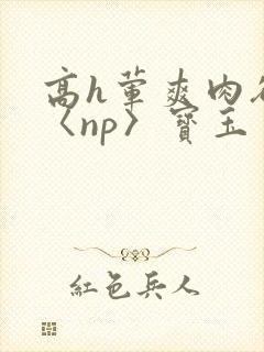 高h荤爽肉欲文〈np〉宝玉封面