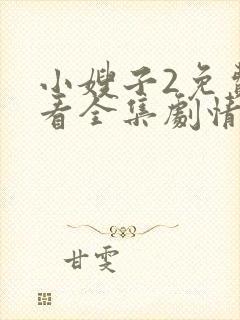 小嫂子2免费观看全集剧情电视剧