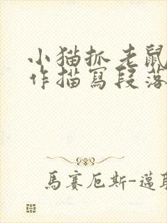 小猫抓老鼠的动作描写段落