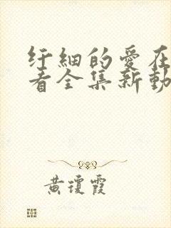 纤细的爱在线观看全集新动漫