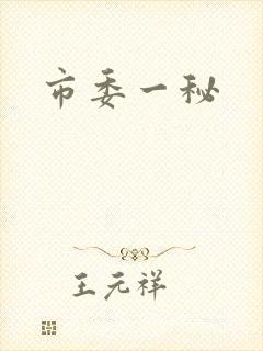 市委一秘封面