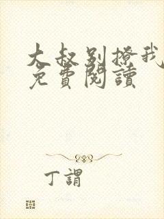 大叔别撩我小说免费阅读