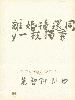 离婚后还同居by一枝独秀