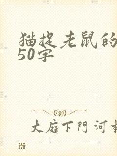 猫捉老鼠的简短50字封面