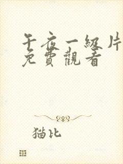 午夜一级片在线免费观看封面