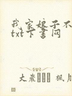 我家娘子不对劲txt下书网