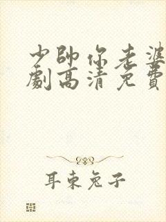 少帅你老婆电视剧高清免费完整版