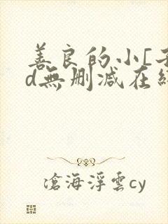 善良的小[子hd无删减在线观看封面