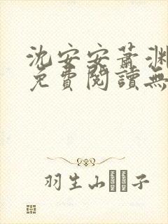 沈安安萧渊小说免费阅读无弹窗