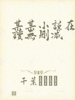 某某小说在线阅读无删减