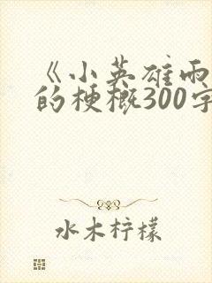 《小英雄雨来》的梗概300字