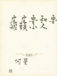 皮皮鲁和鲁西西罐头小人