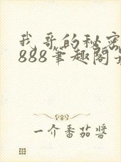 我哥的秘密77888笔趣阁最新章节更新内容封面