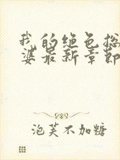 我的绝色总裁老婆最新章节阅读