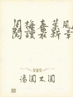 周梅春叶风全文阅读最新章节列表封面