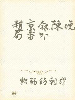 赵京叙陈晚大结局番外