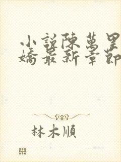 小说陈万里宋娇娇最新章节