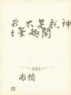 我不是戏神txt笔趣阁