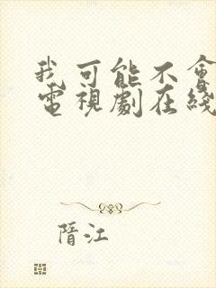 我可能不会爱你电视剧在线播放