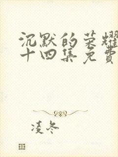 沉默的荣耀第三十四集免费观看