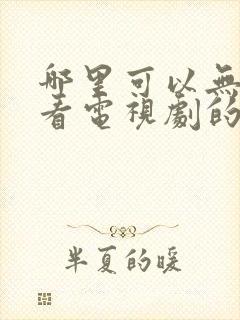 哪里可以无广告看电视剧的软件封面