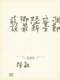 苏卿陆容渊的小说最新章节