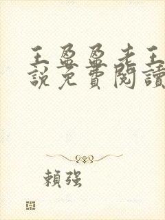 王盈盈老王的小说免费阅读全文