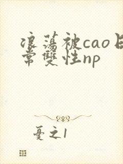 浪荡被cao日常双性np封面