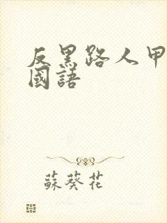 反黑路人甲免费国语封面