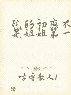 我的初恋不可能是姐姐第一季动漫