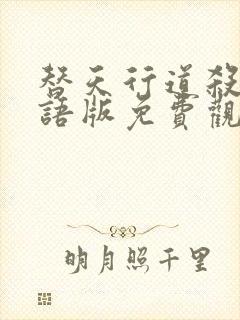 替天行道杀兄国语版免费观看封面