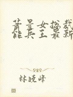 萧晨女总裁的全能兵王最新更新完