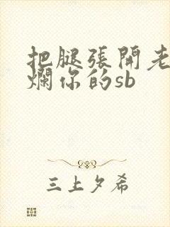 把腿张开老子臊烂你的sb